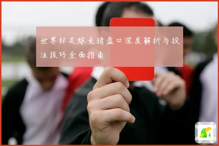 世界杯足球竞猜盘口深度解析与投注技巧全面指南